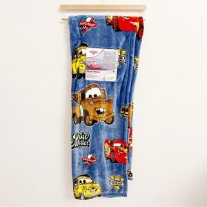 Disney Cars Blue Throw NWT